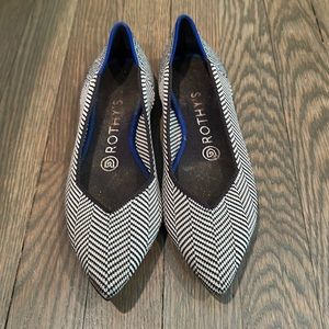 Rothy’s herringbone points